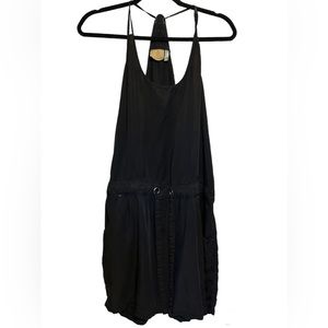 Athlete Jumper Dress Short Size Large Black